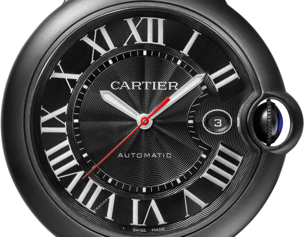 Cartier Santos 100 carbonio & Ballon Bleu de Cartier Orologi Replica di carbonio